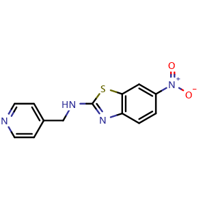 6-nitro-N-(pyridin-4-ylmethyl)-1,3-benzothiazol-2-amine