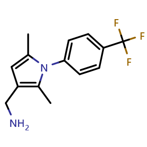 ({2,5-dimethyl-1-[4-(trifluoromethyl)phenyl]-1H-pyrrol-3-yl}methyl)amine