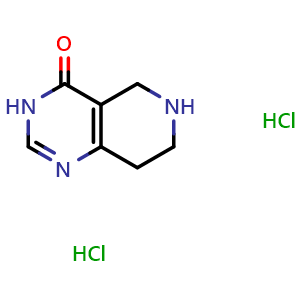 3H,4H,5H,6H,7H,8H-pyrido[4,3-d]pyrimidin-4-one dihydrochloride