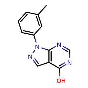 1-(3-Methylphenyl)-1H-pyrazolo[3,4-d]pyrimidin-4-ol