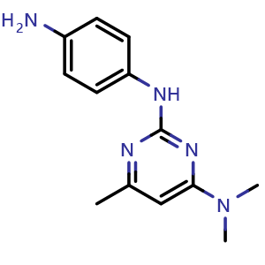 N~2~-(4-aminophenyl)-N~4~,N~4~,6-trimethylpyrimidine-2,4-diamine