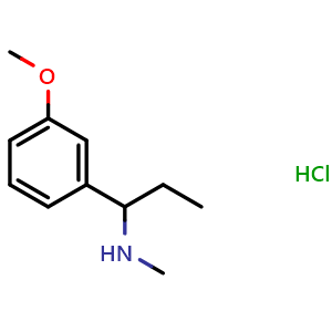 [1-(3-methoxyphenyl)propyl]methylamine hydrochloride