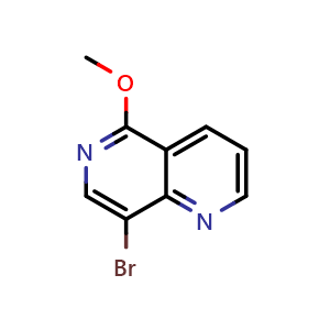 8-bromo-5-methoxy-1,6-naphthyridine