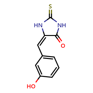 5-[1-(3-Hydroxy-phenyl)-meth-(Z)-ylidene]-2-thioxo-imidazolidin-4-one