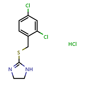 2-[(2,4-dichlorobenzyl)thio]-4,5-dihydro-1H-imidazole hydrochloride
