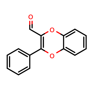 3-phenyl-1,4-benzodioxine-2-carbaldehyde