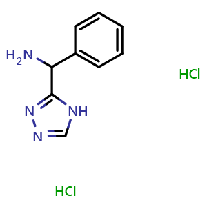 phenyl(4H-1,2,4-triazol-3-yl)methanamine dihydrochloride