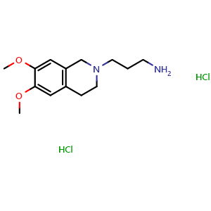 [3-(6,7-dimethoxy-3,4-dihydroisoquinolin-2(1H)-yl)propyl]amine dihydrochloride