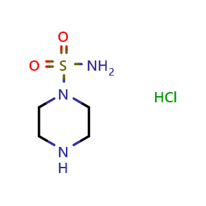 piperazine-1-sulfonamide hydrochloride