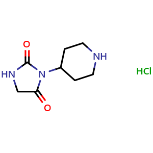 3-(piperidin-4-yl)imidazolidine-2,4-dione hydrochloride