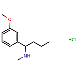 [1-(3-methoxyphenyl)butyl]methylamine hydrochloride