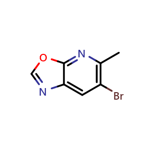 6-bromo-5-methyloxazolo[5,4-b]pyridine
