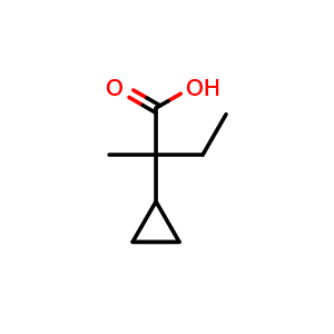 2-cyclopropyl-2-methylbutanoic acid