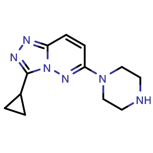3-cyclopropyl-6-piperazin-1-yl[1,2,4]triazolo[4,3-b]pyridazine