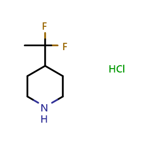4-(1,1-difluoroethyl)piperidine hydrochloride