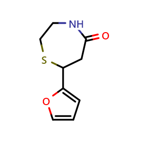 7-(2-furyl)-1,4-thiazepan-5-one