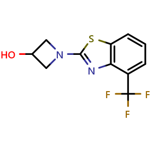 1-(4-(trifluoromethyl)benzo[d]thiazol-2-yl)azetidin-3-ol