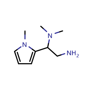 N~1~,N~1~-dimethyl-1-(1-methyl-1H-pyrrol-2-yl)ethane-1,2-diamine