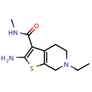 2-amino-6-ethyl-N-methyl-4,5,6,7-tetrahydrothieno[2,3-c]pyridine-3-carboxamide