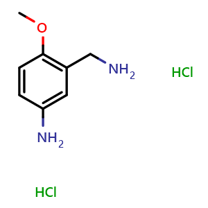 3-(aminomethyl)-4-methoxyaniline dihydrochloride