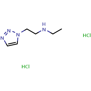 N-ethyl-2-(1H-1,2,3-triazol-1-yl)ethan-1-amine hydrochloride