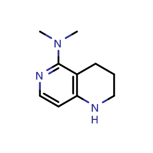 N,N-dimethyl-1,2,3,4-tetrahydro-1,6-naphthyridin-5-amine