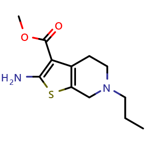methyl 2-amino-6-propyl-4,5,6,7-tetrahydrothieno[2,3-c]pyridine-3-carboxylate