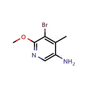 5-bromo-6-methoxy-4-methylpyridin-3-amine