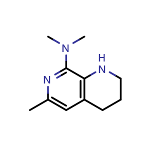 N,N,6-trimethyl-1,2,3,4-tetrahydro-1,7-naphthyridin-8-amine