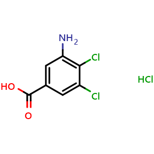 3-amino-4,5-dichlorobenzoic acid hydrochloride