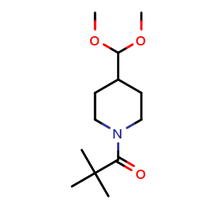 1-[4-(dimethoxymethyl)piperidin-1-yl]-2,2-dimethylpropan-1-one