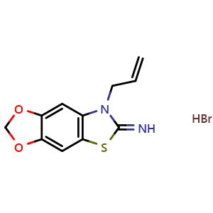 7-allyl-[1,3]dioxolo[4',5':4,5]benzo[1,2-d]thiazol-6(7H)-imine hydrobromide