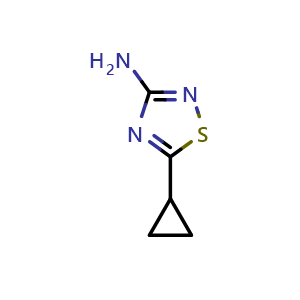 5-cyclopropyl-1,2,4-thiadiazol-3-amine