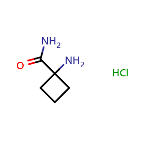 1-aminocyclobutane-1-carboxamide hydrochloride