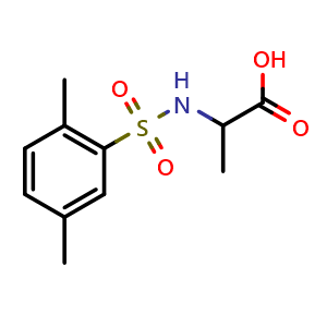 ((2,5-dimethylphenyl)sulfonyl)alanine