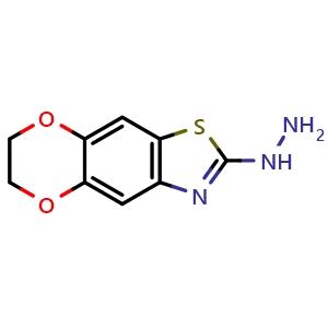 2-Hydrazino-6,7-dihydro[1,4]dioxino[2,3-f][1,3]benzothiazole