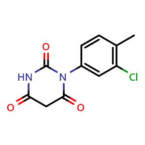 1-(3-Chloro-4-methylphenyl)pyrimidine-2,4,6(1H,3H,5H)-trione