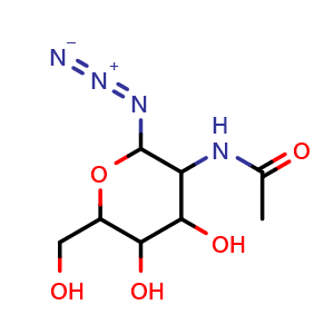 N-(2-azido-4,5-dihydroxy-6-(hydroxymethyl)tetrahydro-2H-pyran-3-yl)acetamide