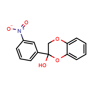 2-(3-nitrophenyl)-2,3-dihydro-1,4-benzodioxin-2-ol