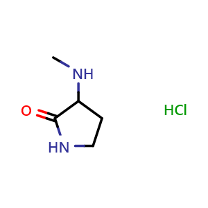 3-(methylamino)pyrrolidin-2-one hydrochloride