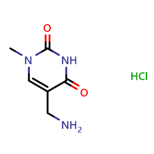 5-(aminomethyl)-1-methylpyrimidine-2,4(1H,3H)-dione hydrochloride