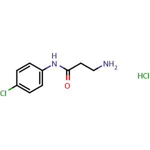 3-amino-N-(4-chlorophenyl)propanamide hydrochloride
