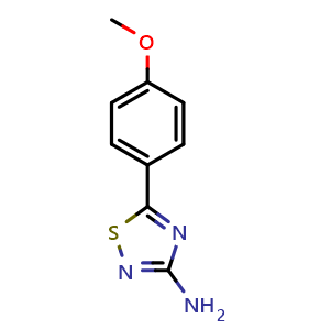 5-(4-methoxyphenyl)-1,2,4-thiadiazol-3-amine