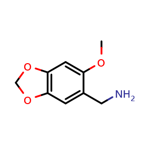 (6-methoxybenzo[d][1,3]dioxol-5-yl)methanamine