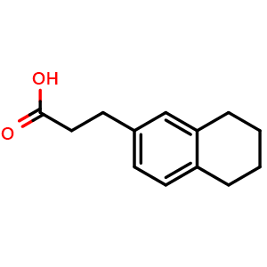 3-(5,6,7,8-tetrahydronaphthalen-2-yl)propanoic acid