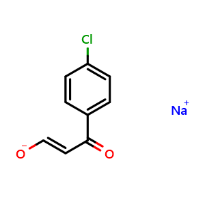 sodium 3-(4-chlorophenyl)-3-oxoprop-1-en-1-olate