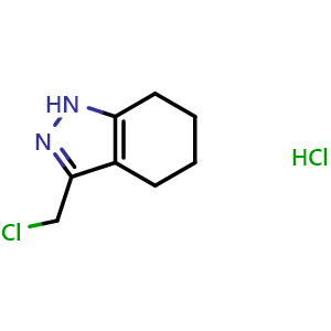 3-(chloromethyl)-4,5,6,7-tetrahydro-1H-indazole hydrochloride