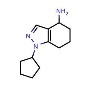 1-cyclopentyl-4,5,6,7-tetrahydro-1H-indazol-4-amine