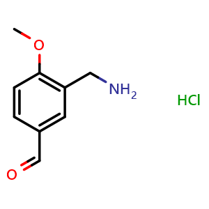 3-(aminomethyl)-4-methoxybenzaldehyde hydrochloride