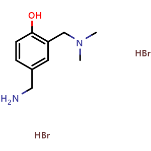 4-(aminomethyl)-2-((dimethylamino)methyl)phenol dihydrobromide